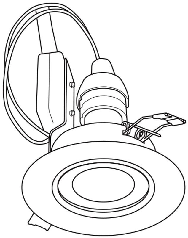 Inbouw spot Peneto Round 8,7cm nikkel mat Eglo 9002759942427