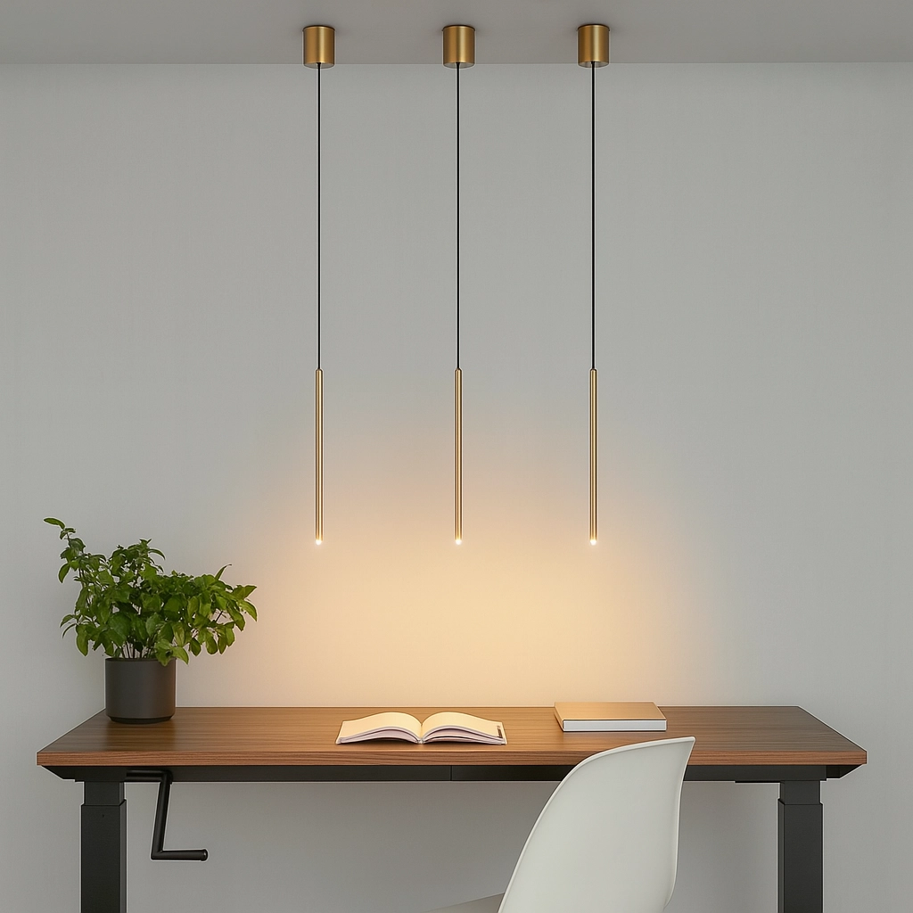 Smalle hanglamp Laser 490 Goud Lyora 5903139104531