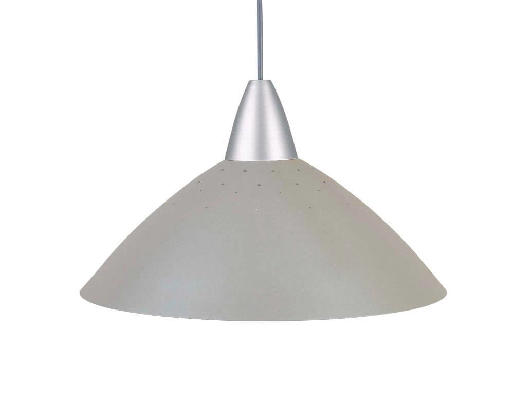 Titaan grijze hanglamp Logo Ø 35cm Brilliant 4004353020285