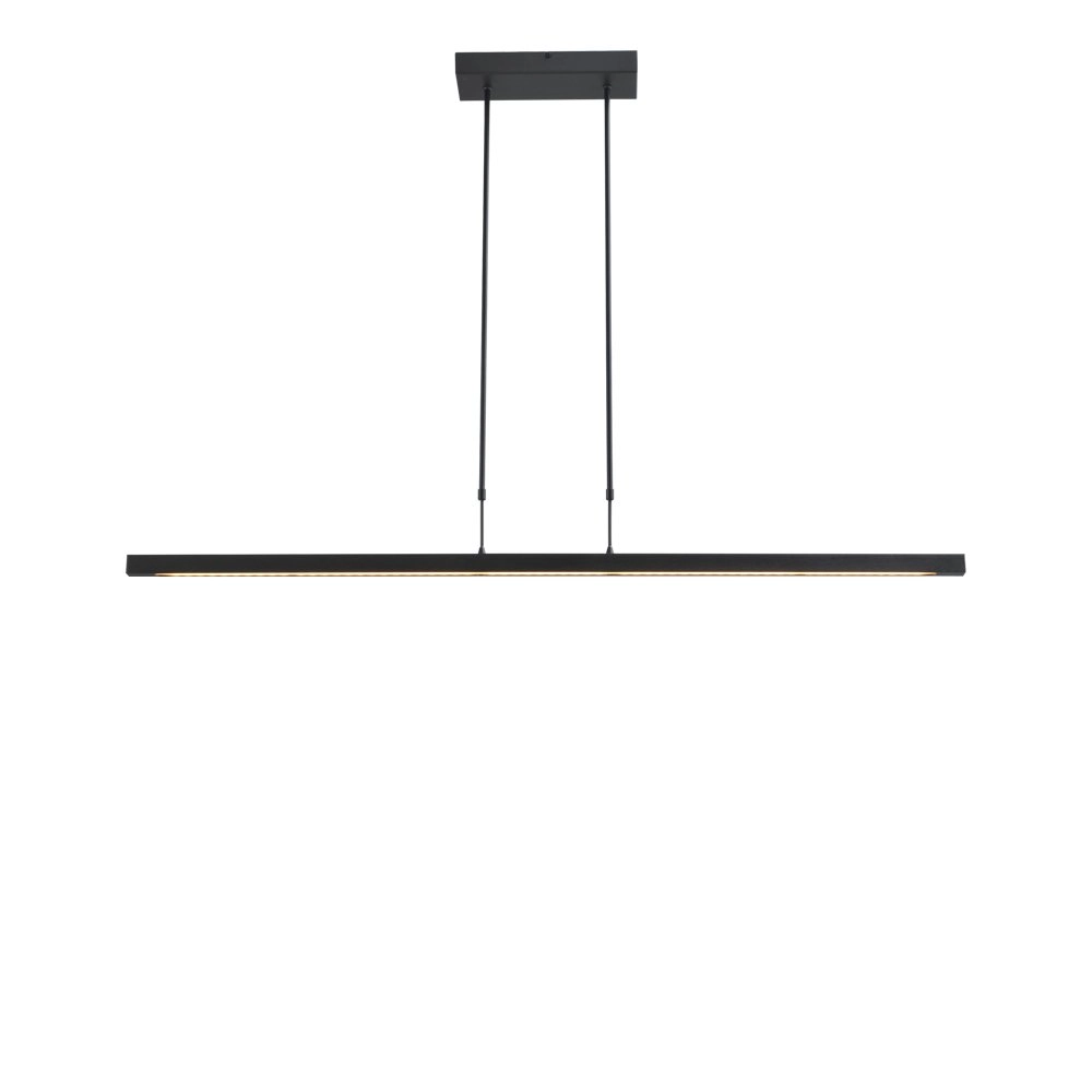 Hanglamp eettafel - kantoor Real 3 130cm zwart