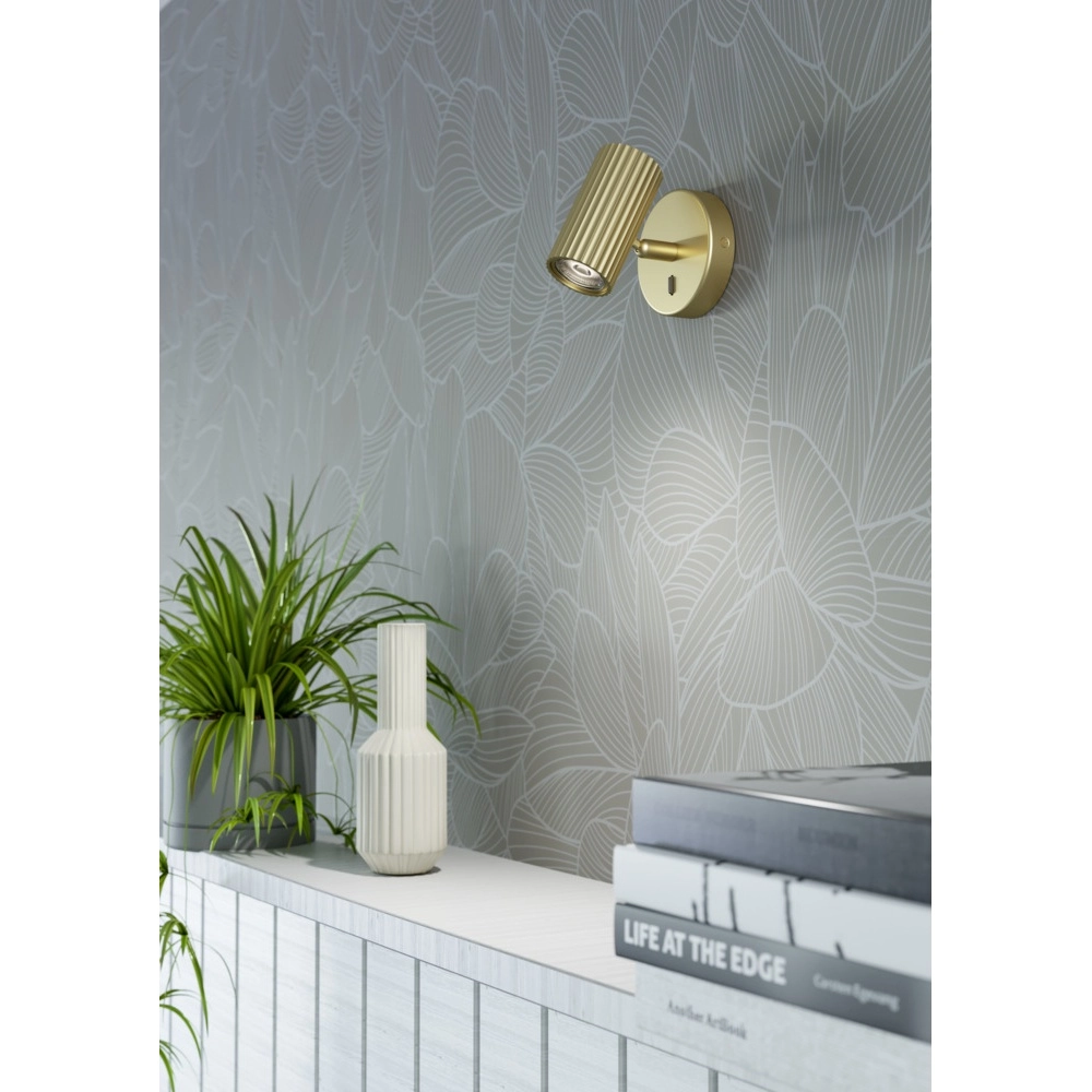 Opbouwspot Portillo enkel goud Eglo 9008606360543
