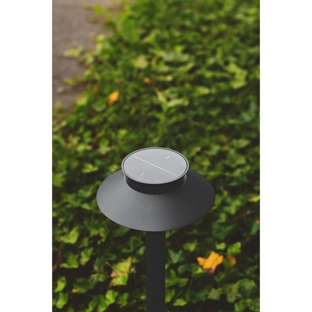 Solar tuinlamp Justina zwart Nordlux 5704924017568