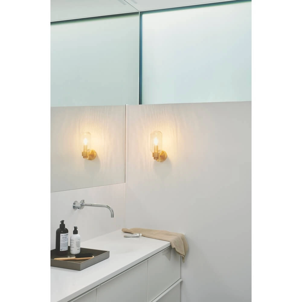 Klassieke wandlamp Tutan messing Nordlux 5704924016318