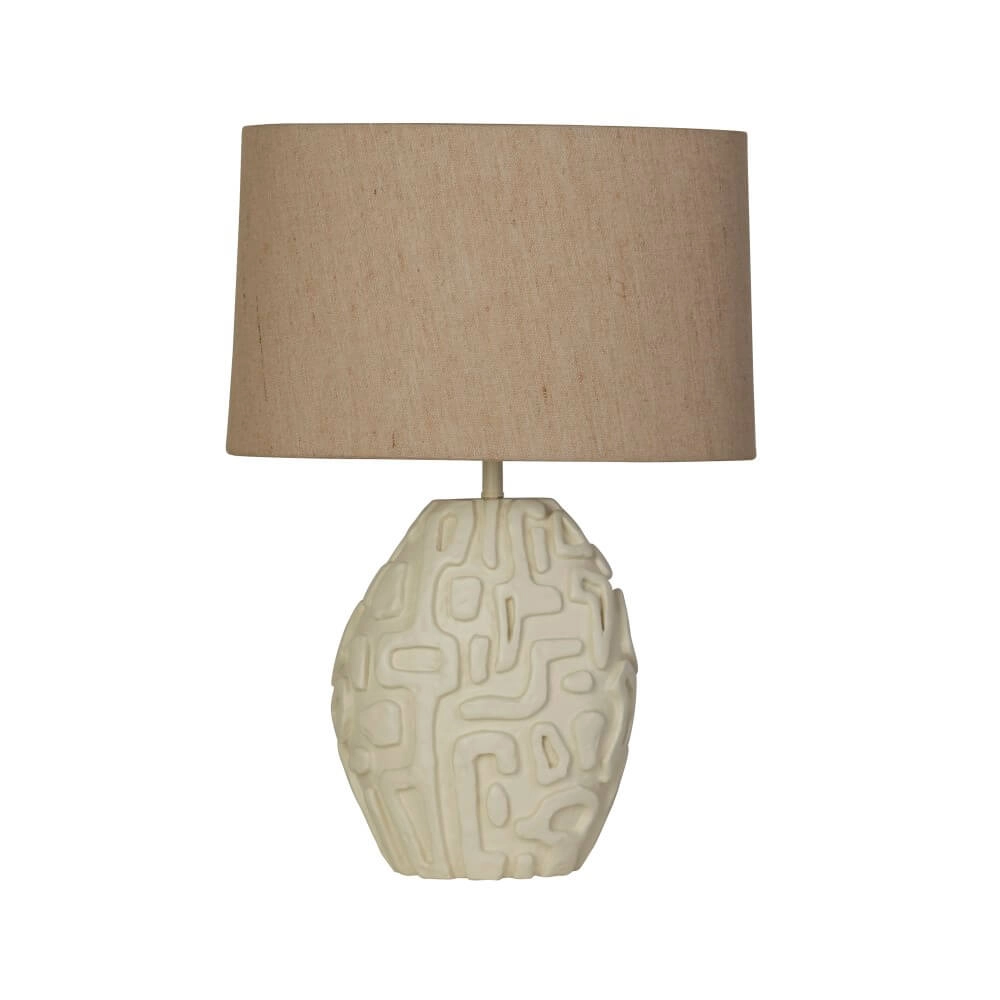 Schemerlamp Adelaide crème Searchlight 5053423274041