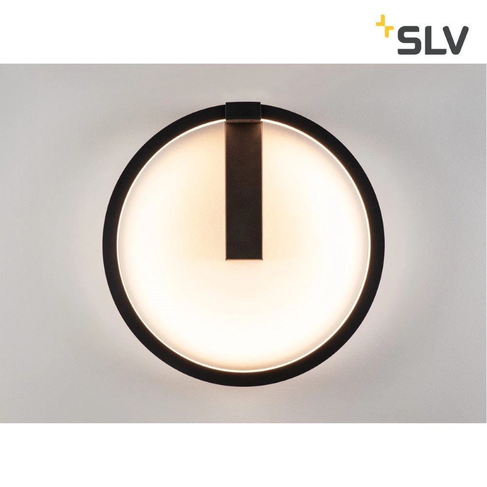 Led wandlamp One Ø 40cm zwart SLV 4024163231091