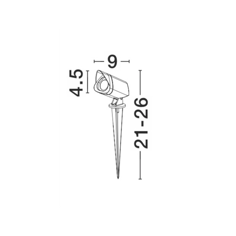 Spike spot Inside black Lyora 5212017415806