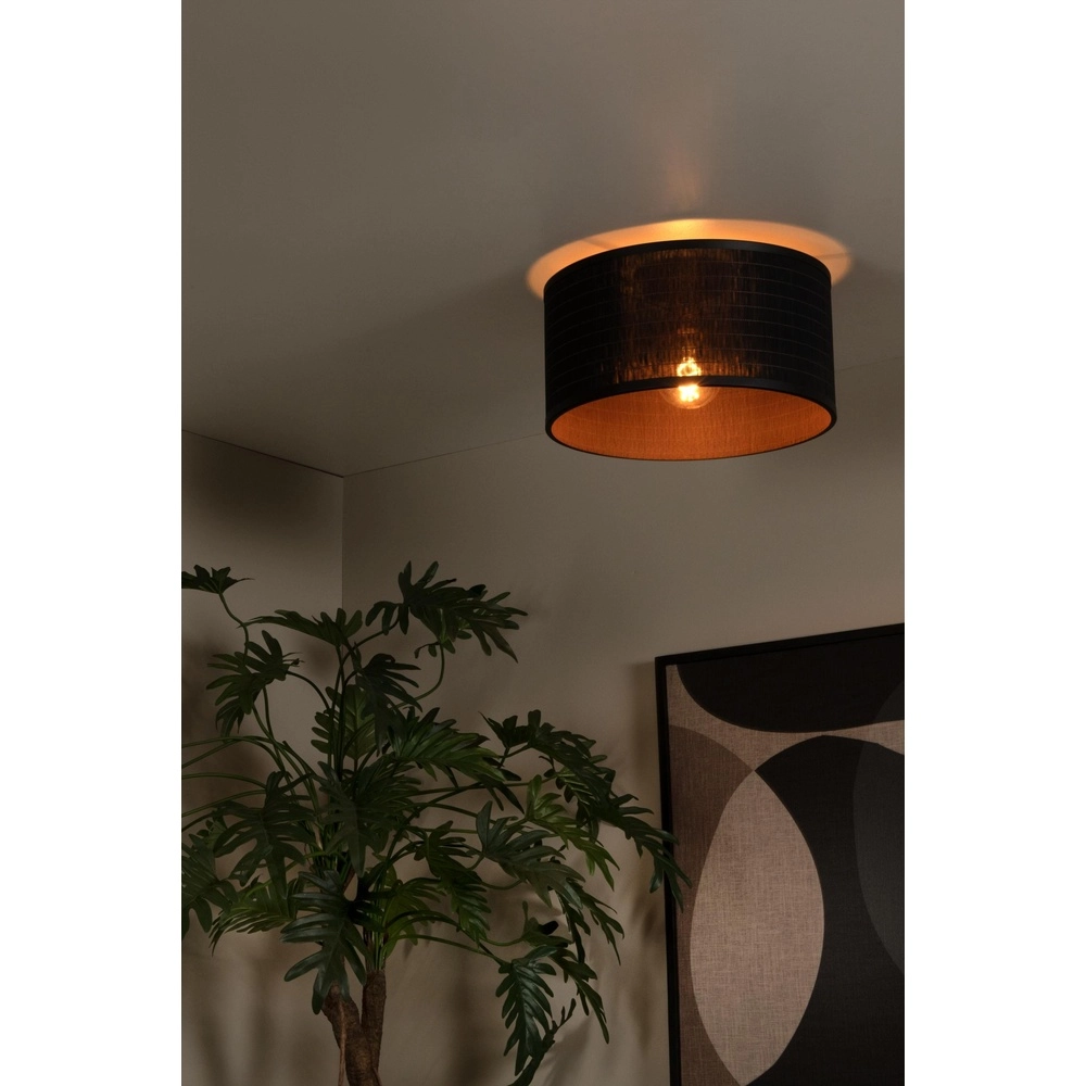Plafondlamp Tagalog zwart Lucide 5411212211606