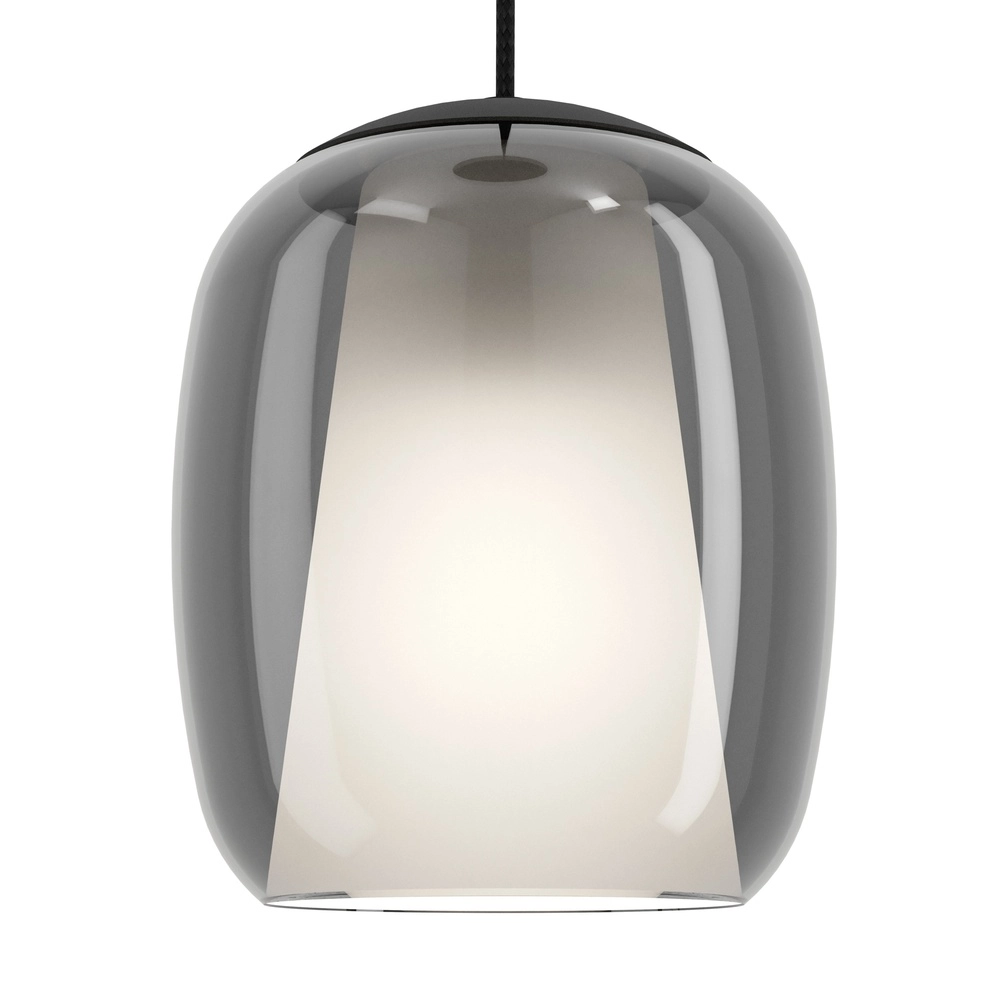 Eettafel hanglamp Ciampino 5L - smoke frosted glas Eglo 9008606312733