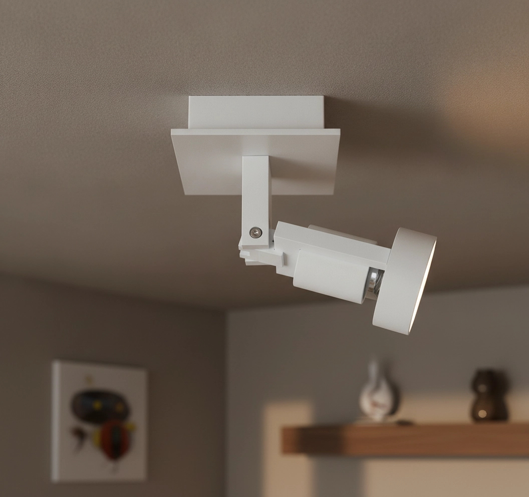 Witte spotlamp Tech1