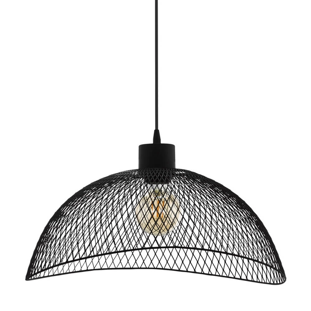 Design gaas hanglamp Pompeya 45cm zwart Eglo 9002759433048