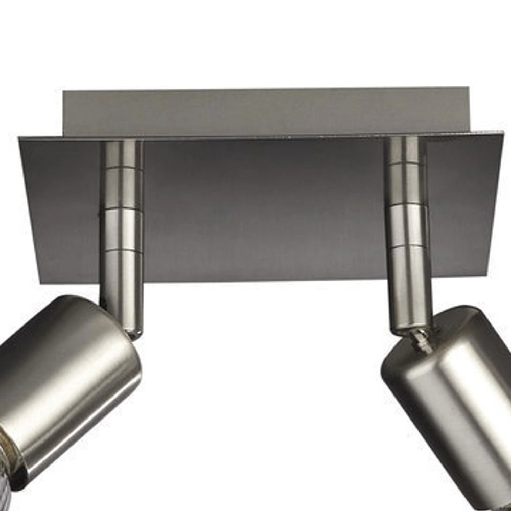 Plafond Spot Carrea 2-lichts rvs Philips 5413987234378