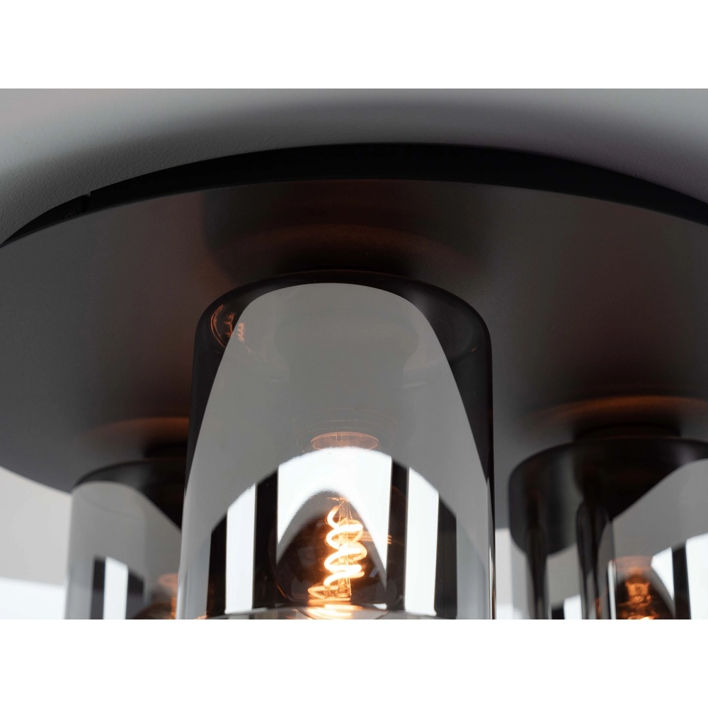 Plafondlamp Gorosiba 1 Ø 45cm - met smoke glas Eglo 9002759996314