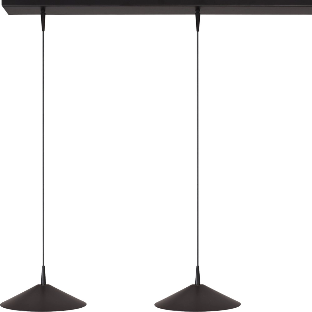 3-lichts hanglamp Ceppo zwart Ø 22cm Masterlight 8718121358468