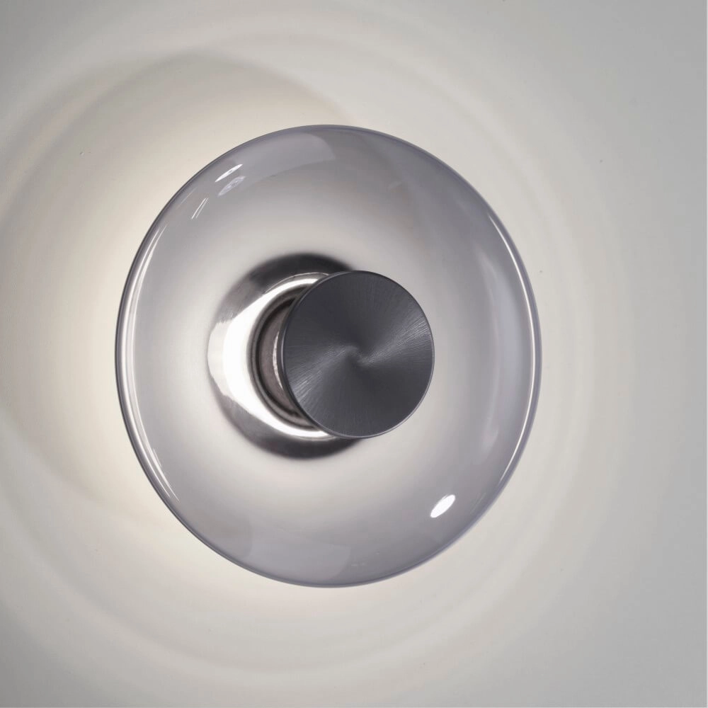 Design wandlamp Pure Vitrum grijs Paul Neuhaus 4012248382622