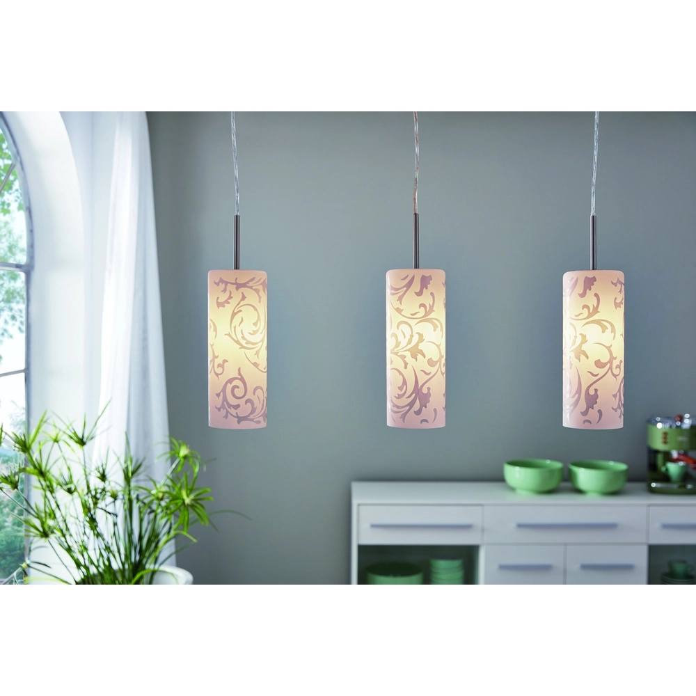 3-lichts hanglamp Amadora nikkel Eglo 9002759900489