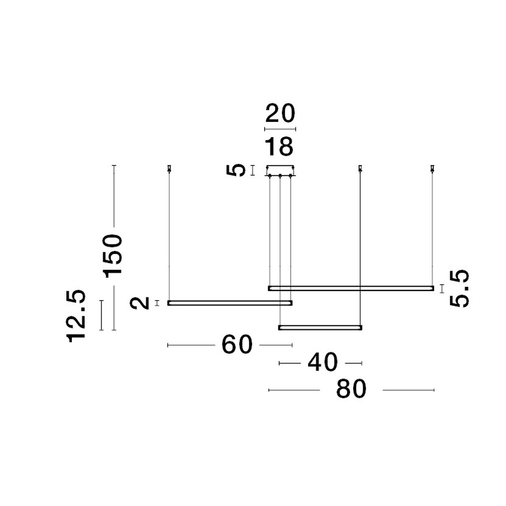 Design hanglamp Purple zwart Lyora 5212017431899