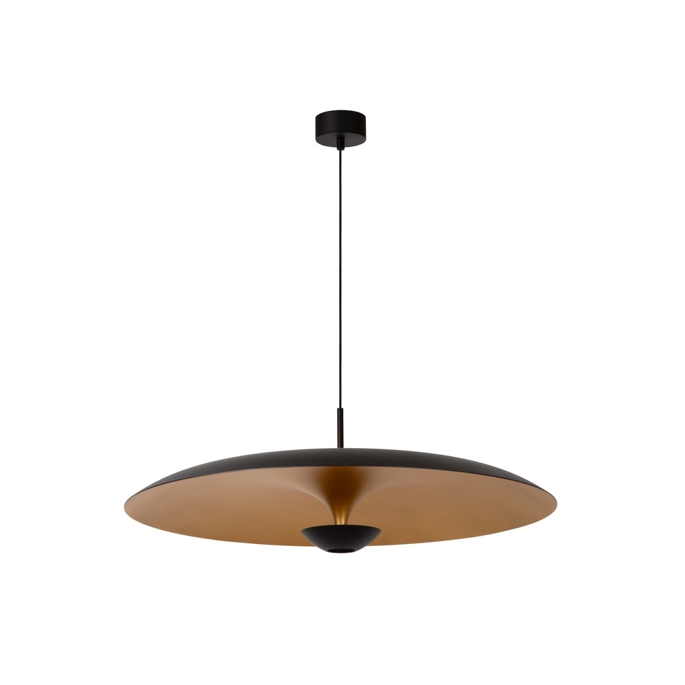 Design hanglamp Kenneth zwart Ø 80cm Premium by Lucide 5411212410450