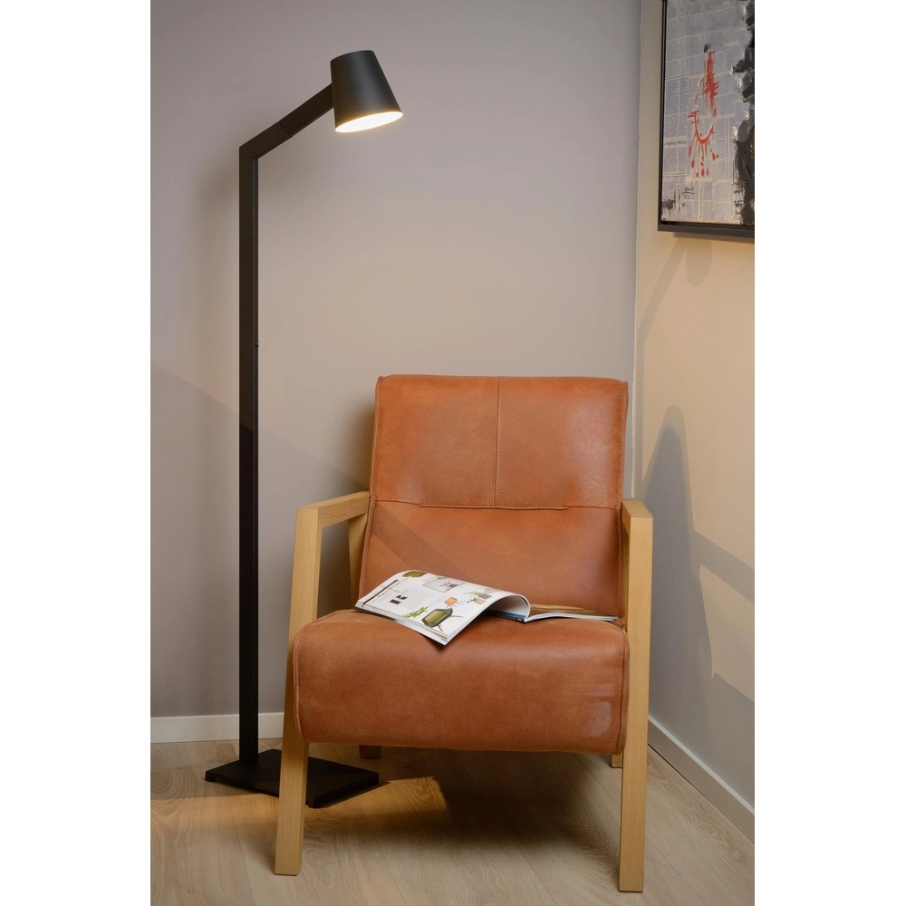 Zwarte leeslamp Mizuko design Lucide 5411212201737