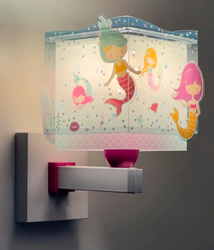Wandlamp voor kinderen Mermaids Dalber 8420406634494