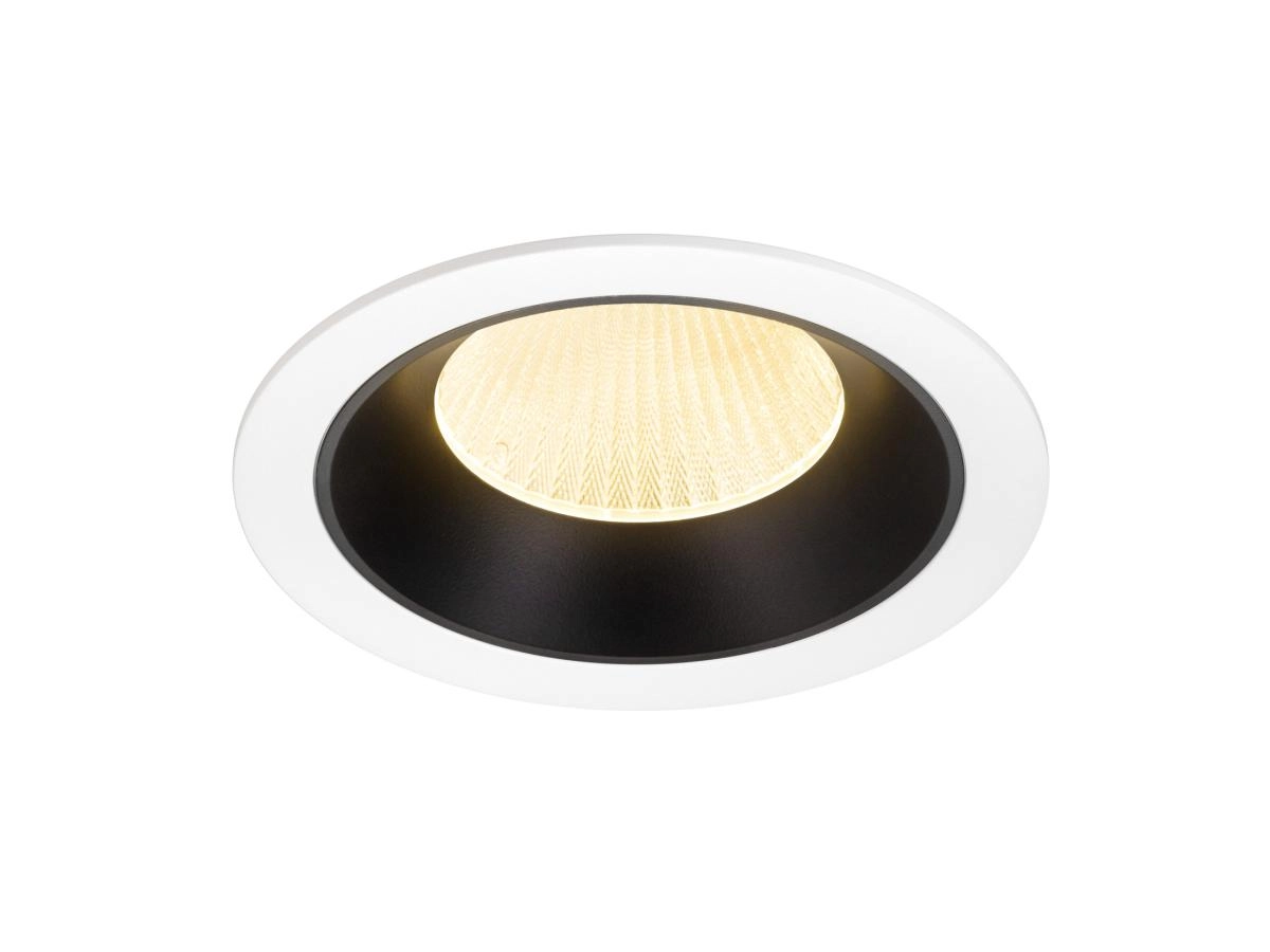 Inbouwspot Numinos XL wit/zwart 3000K - 20gr