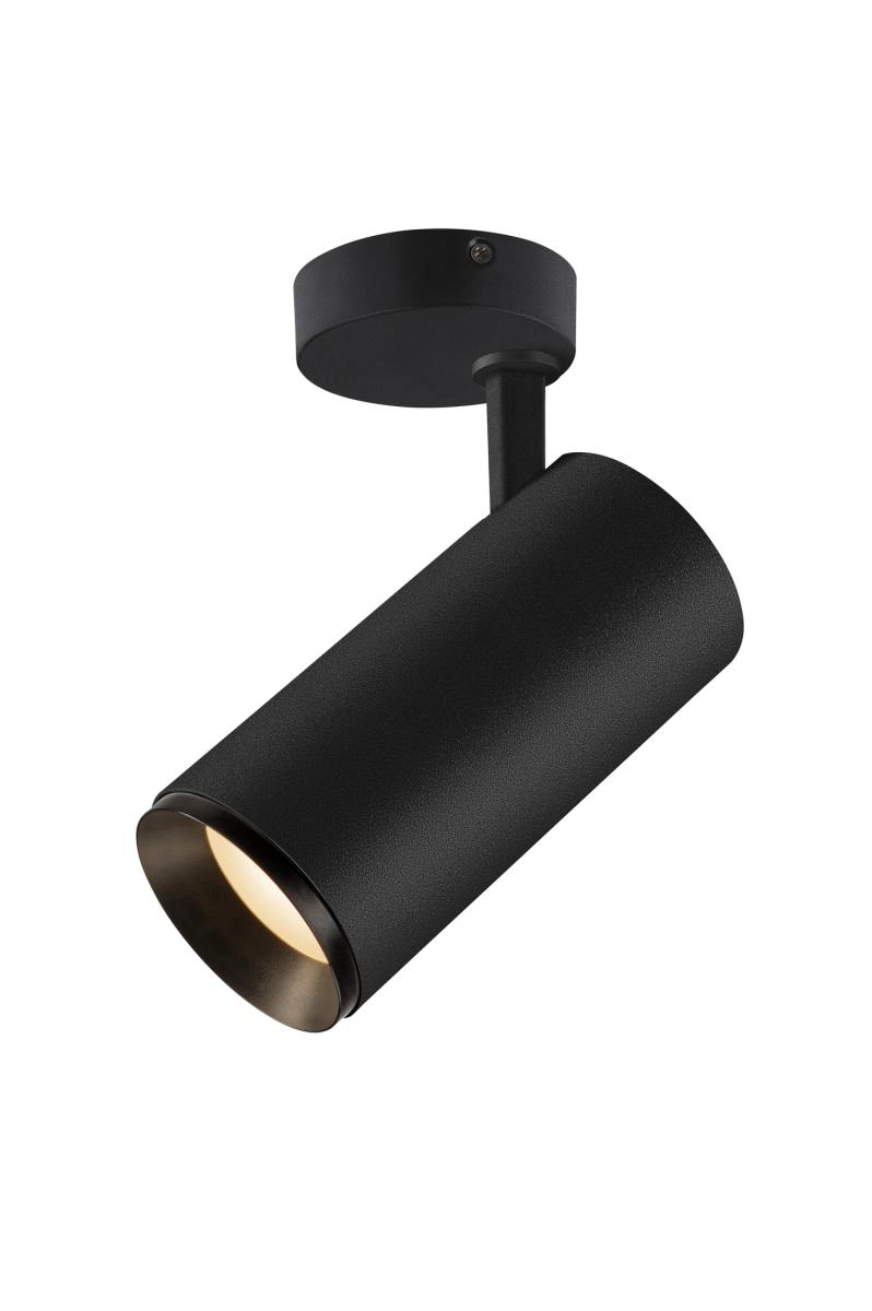 Opbouwspot Numinos L zwart 3000K - 36gr