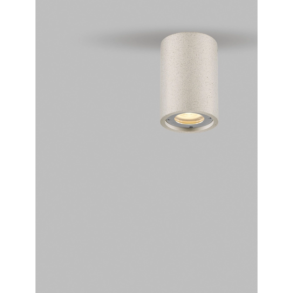 Plafondspot Par wit beton