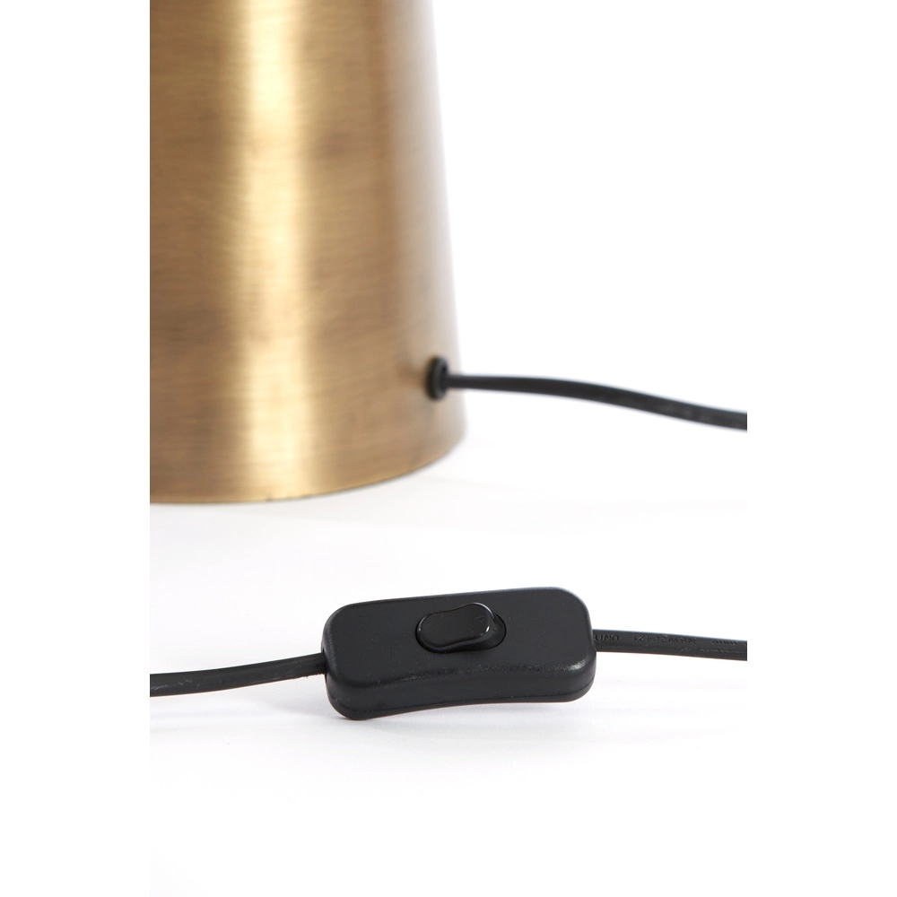 Messing tafellamp Dita 1x E27 Light & Living 8717807681722