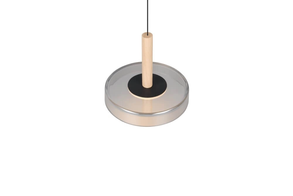 Led hanglamp Celeste Ø 22cm - smoke glas Trio 4017807616880