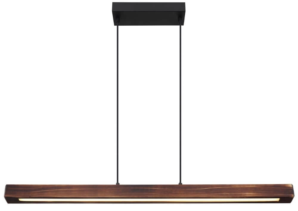 Houten hanglamp Tibeon 70cm Globo 9007371457243