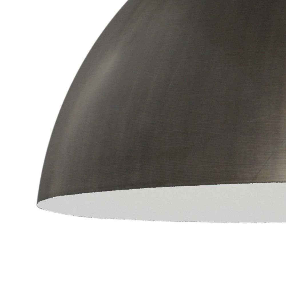 Grote stoere hanglamp Industria Gunmetal 30 met wit Masterlight 8718121120447