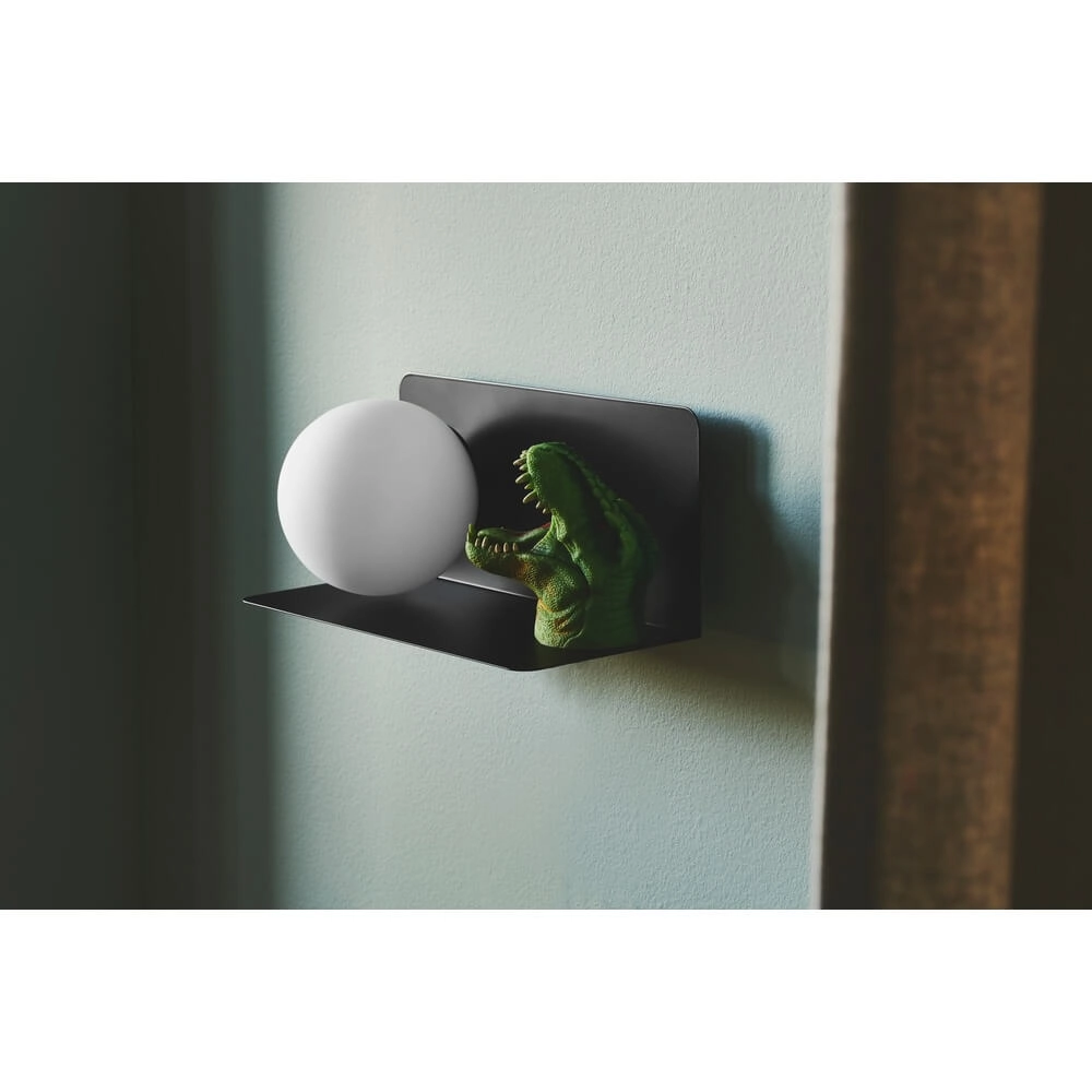 Muurlamp met bol Lilibeth zwart Nordlux 5704924016028