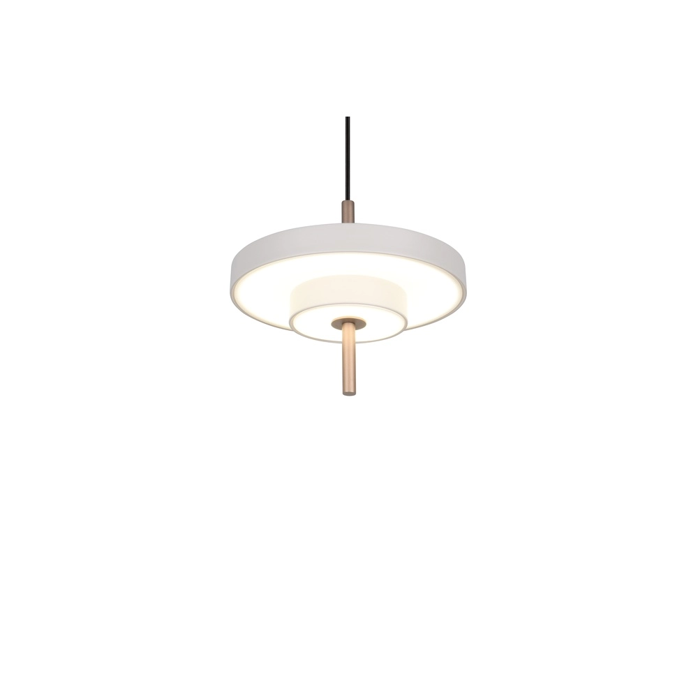 Design hanglamp Keaton wit Ø 20cm Trio 4017807653328