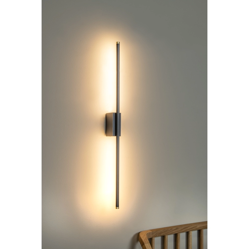 Wandlamp Marnik 59cm zwart Premium by Lucide 5411212421166