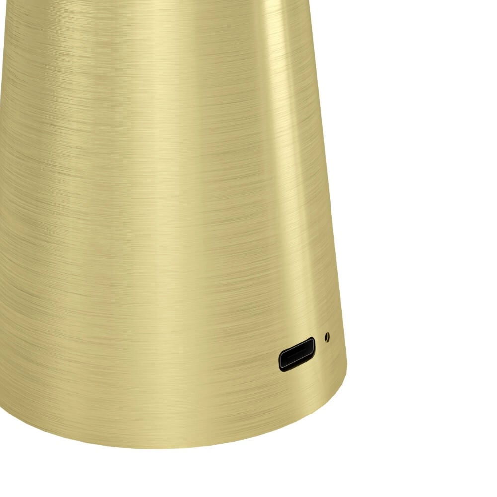 Geelkoperen tafellamp Piccola Ø 13cm Eglo 9008606277780
