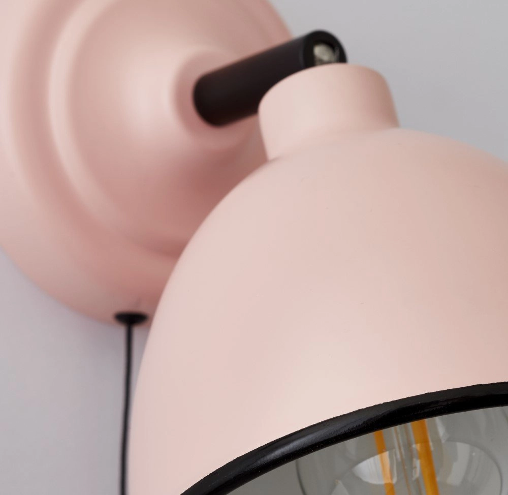 Pastel wandlamp Telio Pastel roze Brilliant 4004353355370