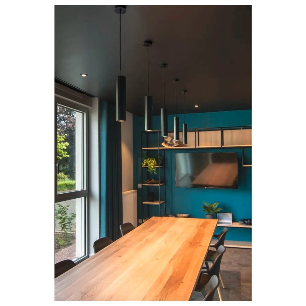 Inbouwspot New Tria 75 rond - zwart - GU10 SLV 4024163276146