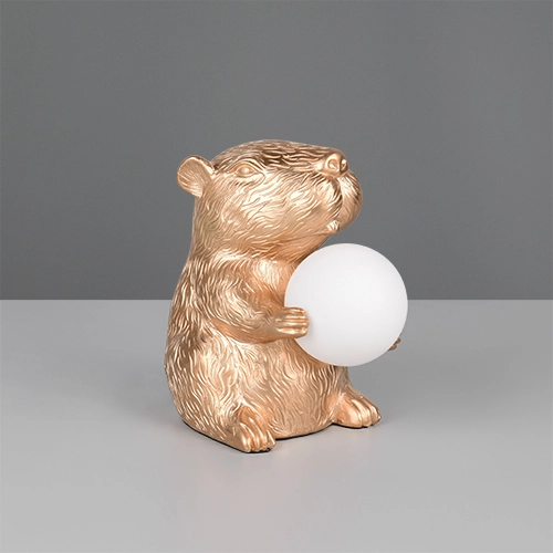 Tafellamp Capi goud Trio 4017807685954