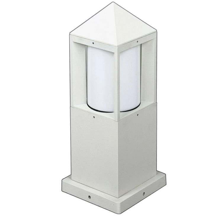 Buitenverlichtingsarmaturen Triangle wit