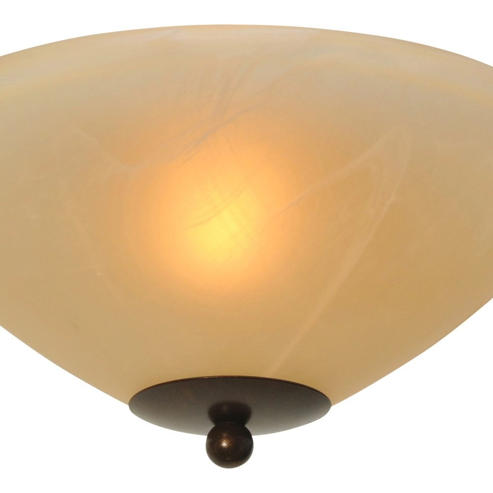 Plafondlamp Bolzano 30cm bronsbruin Masterlight 8718121019437
