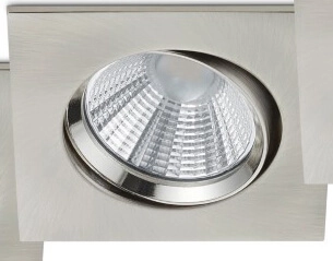 Badkamer inbouwspot Zagros (3x) met led vierkant chroom Trio 4017807376906