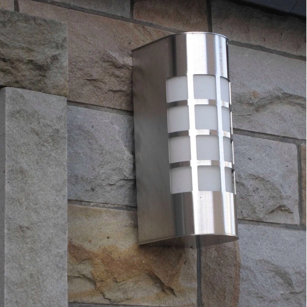 Buitenverlichting wandlamp RVS Peak 30cm Albert 4007235906912
