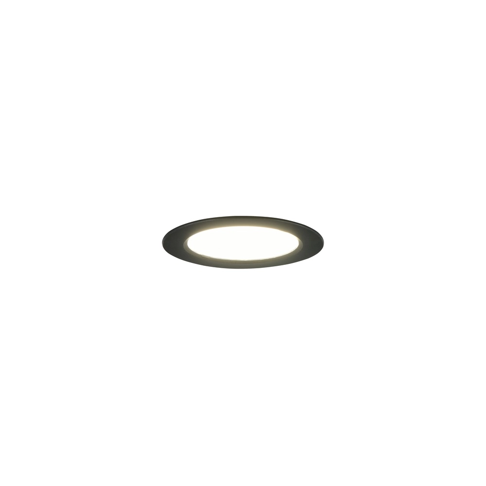 Inbouwspot Ural zwart Ø 12cm Trio 4017807711455