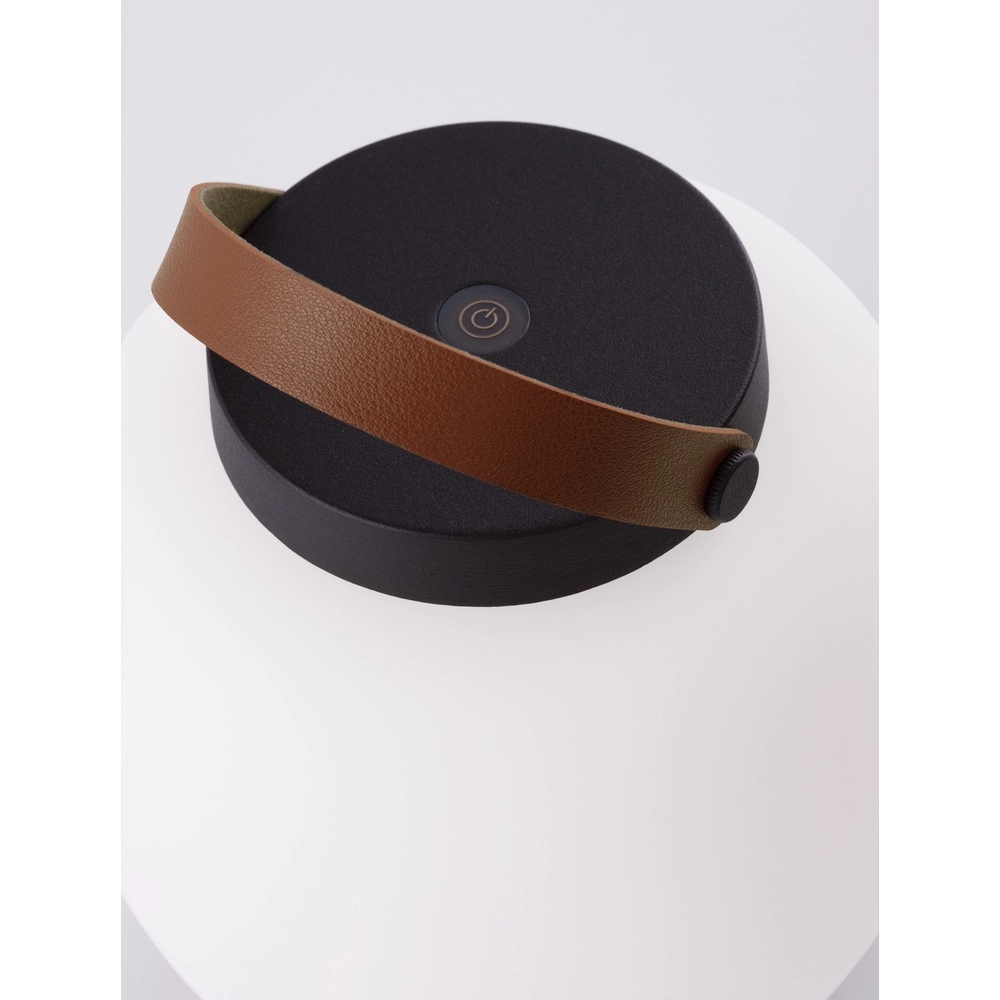 Rechargeable table lamp Jigra anthracite with white Lyora 5212017434876