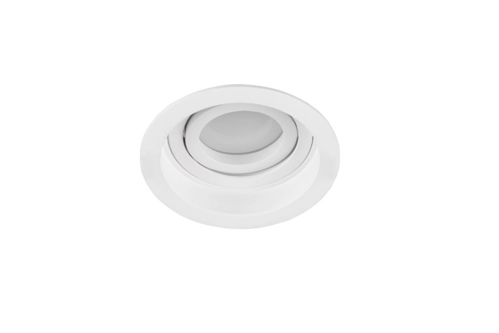 Richtbare inbouwspot Kenai GU10 rond wit Richtbare inbouwspot Kenai GU10 rond wit