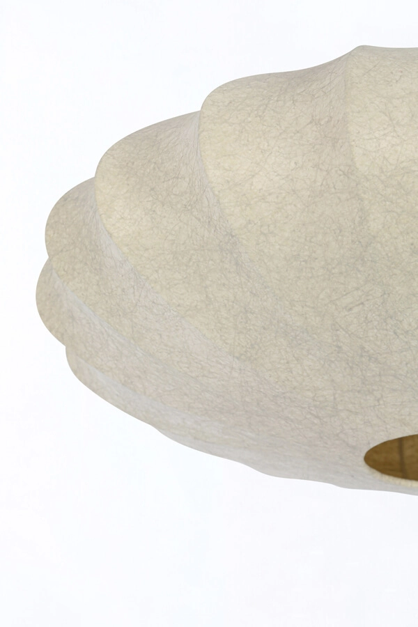 Japandi hanglamp Fay Ø 50cm crème Light & Living 8717807760403