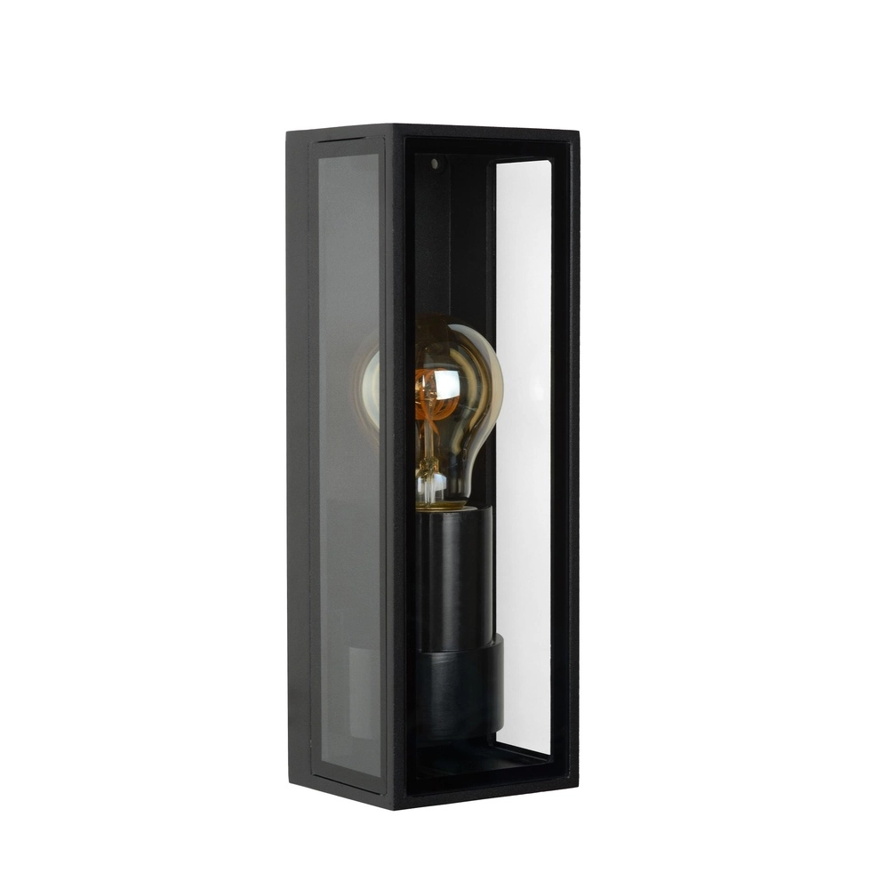 Design wandlamp Dukan IP65 zwart enkel