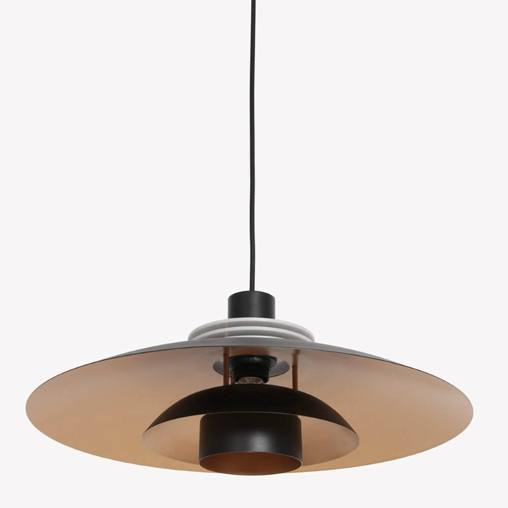Retro hanglamp Flinter Ø 47cm - zwart Steinhauer 8712746148657