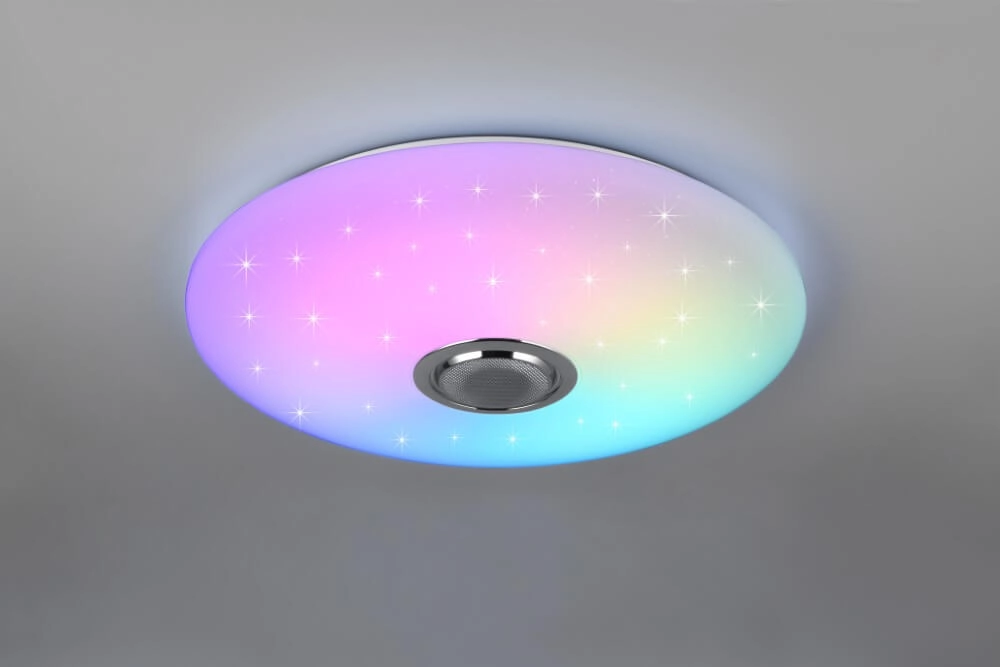 Plafondlamp Musica Ø 60cm met sterreneffect Plafondlamp Musica Ø 60cm met sterreneffect