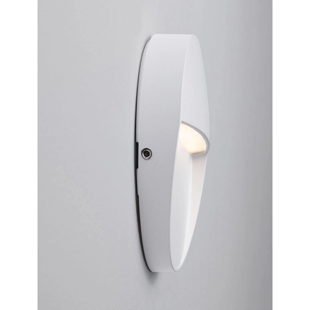 Ronde wandlamp Toby design wit Lyora 5212017453600