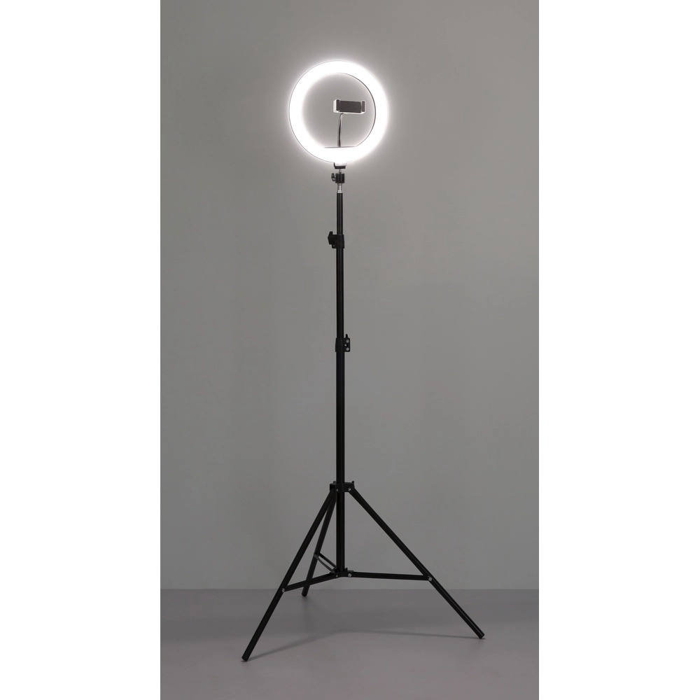Ringlicht Delgado zwart Globo 9007371583454